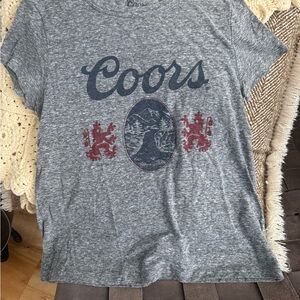 Vintage Coors Gray Graphic T-Shirt